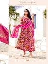 Parra Sangam Anarkali Soft Organza Printed Readymade Suits Catalog
